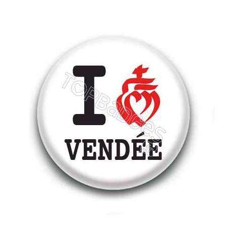 Badge I love Vendée