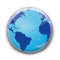 Badge Globe 2