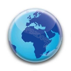 Badge Globe 3