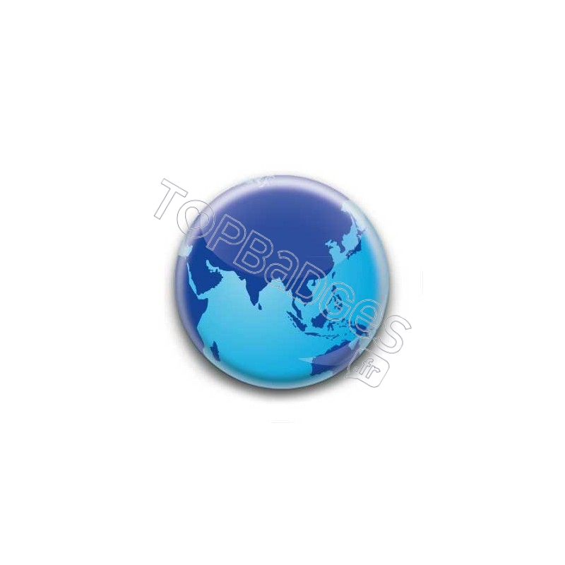 Badge Globe 4