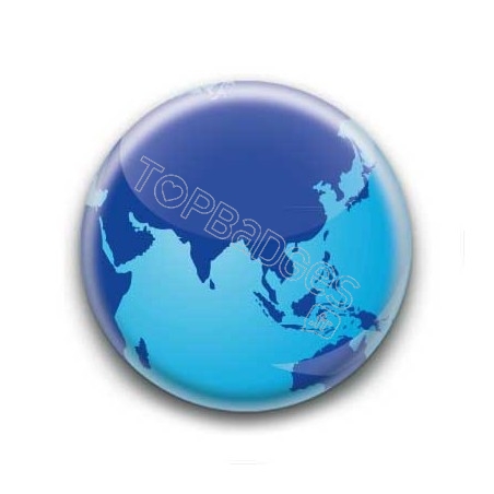Badge Globe 4