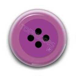 Badge bouton violet