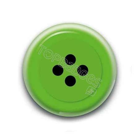 Badge bouton vert