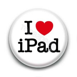 Badge I love ipad