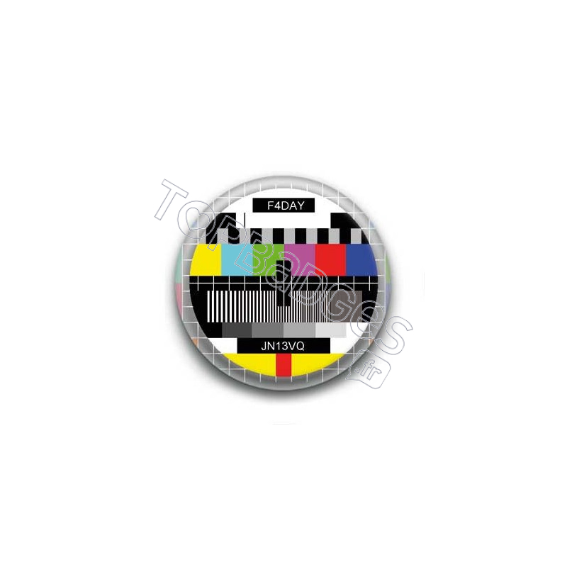 Badge mire television