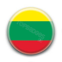 Badge drapeau Lituanie