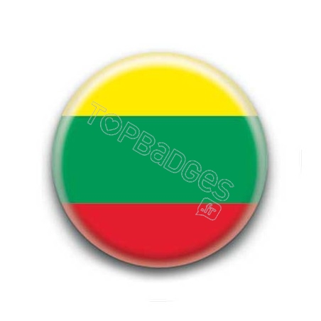 Badge drapeau Lituanie