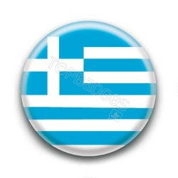 Badge drapeau de la Grèce