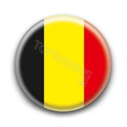 Badge drapeau belgique