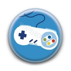 Badge Manette Nintendo Super Nes