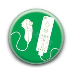 Badge Manette Nintendo Wii