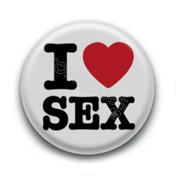 Badge I Love Sex