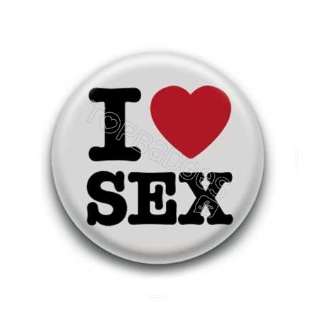 Badge I Love Sex