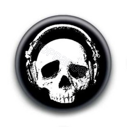 Badge Tête de mort