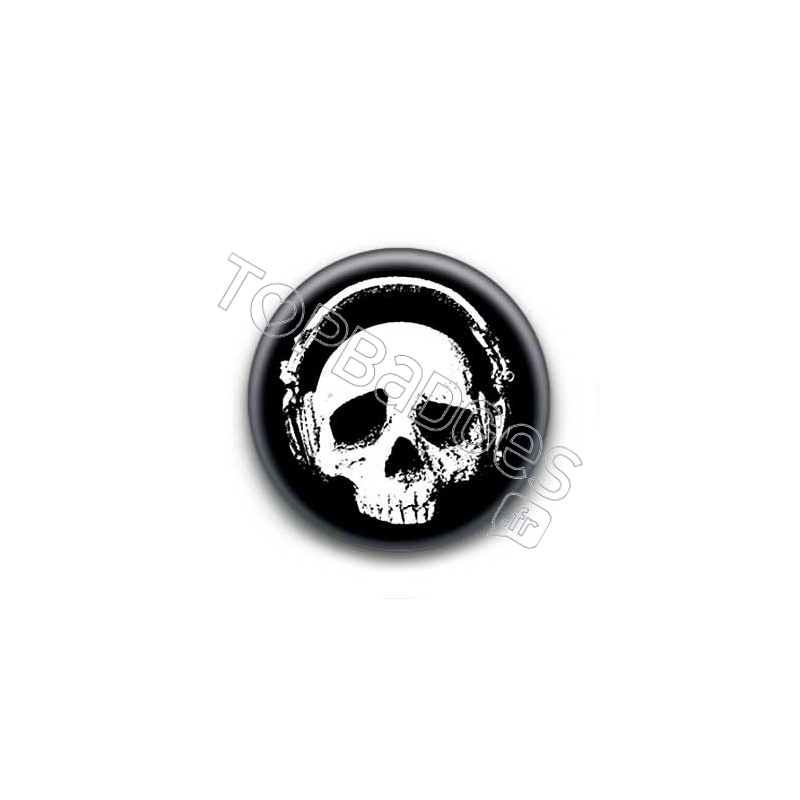 Badge Tête de mort