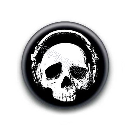 Badge Tête de mort