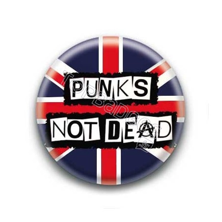Badge Punks not Dead British