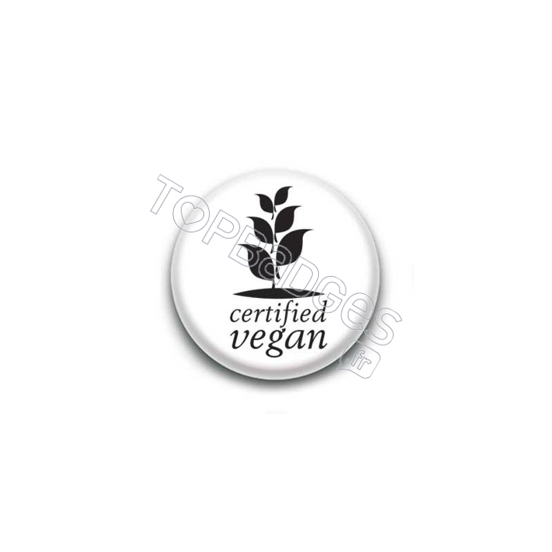 Badge : Certified VeganBadge : Certified vegan