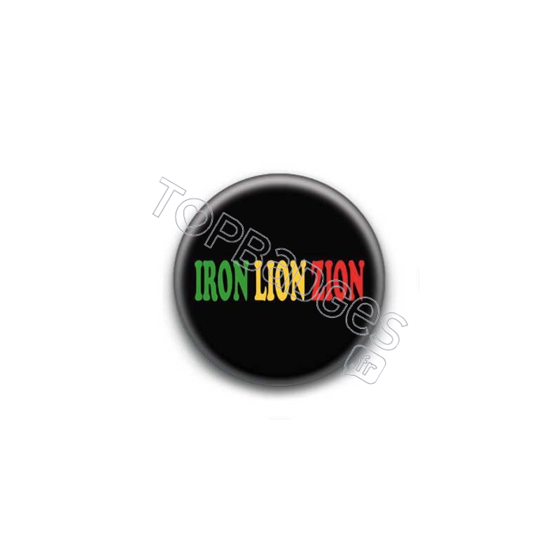 Badge Iron Lion Zion