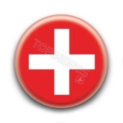 Badge Drapeau Suisse