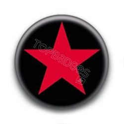 Badge Etoile Rouge