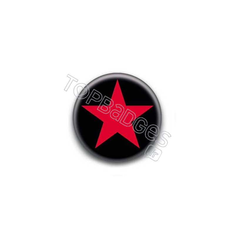 Badge Etoile Rouge