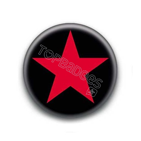 Badge Etoile Rouge