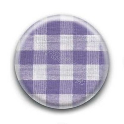Badge Vichy Violet