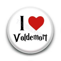 Badge I Love Voldemort