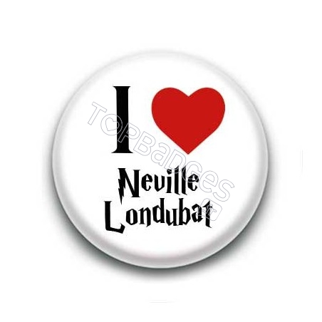 Badge I Love Neville Londubat