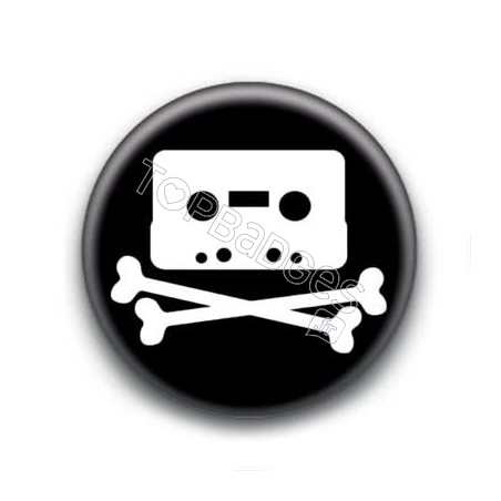 Badge Cassette De Mort