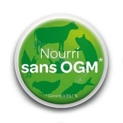 Badge Nourri Sans OGM