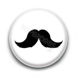 Badge Moustache Dupont