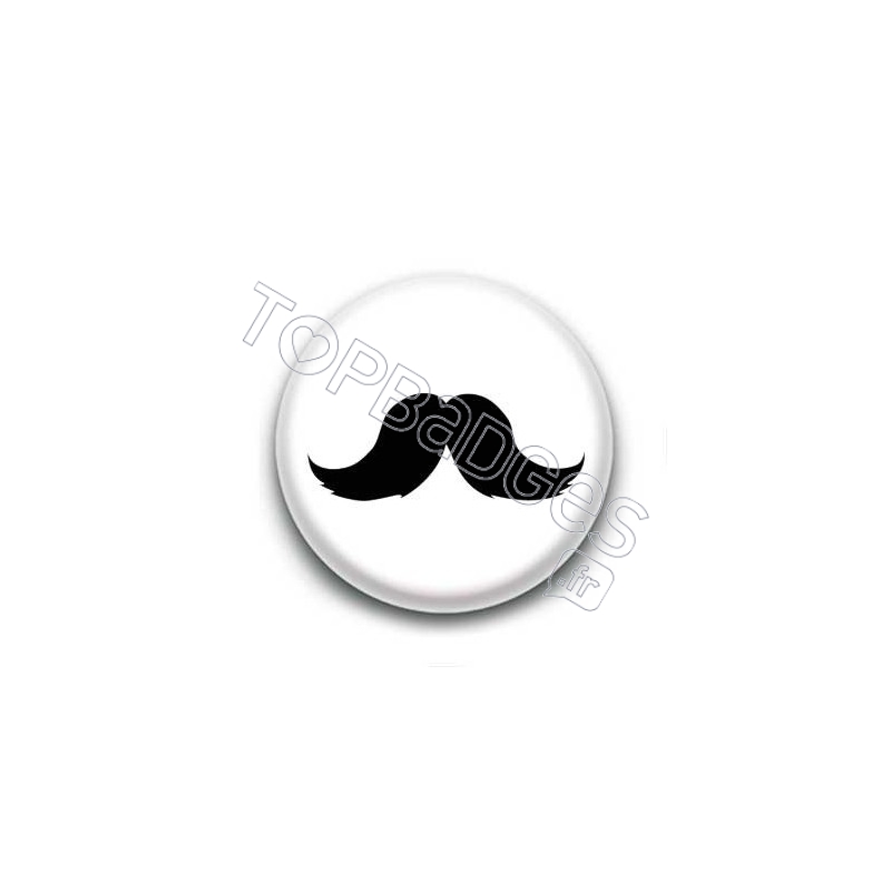 Badge Moustache Dupont