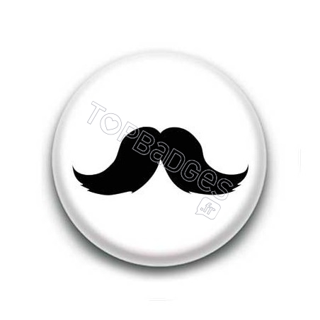 Badge Moustache Dupont