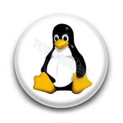 Badge Pingouin Linux