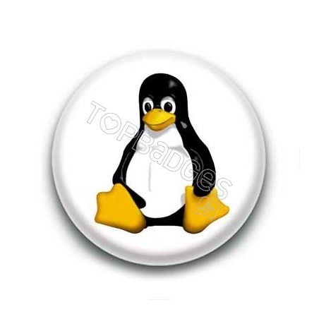 Badge Pingouin Linux