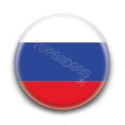 Badge Drapeau Russie