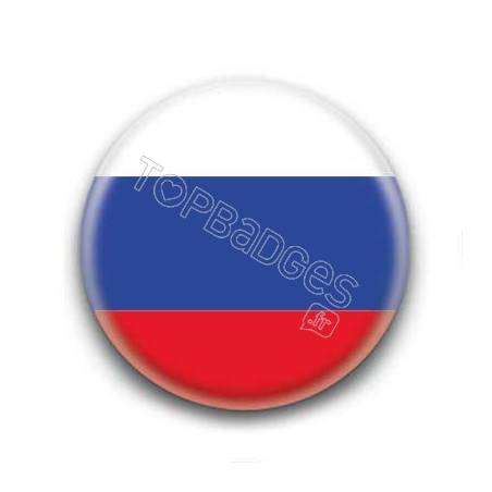 Badge Drapeau Russie