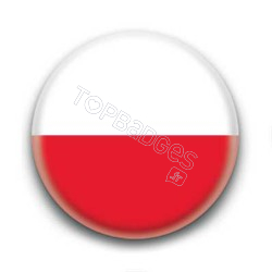 Badge Drapeau Pologne