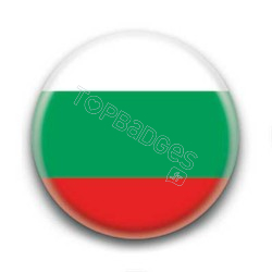 Badge Drapeau Bulgarie