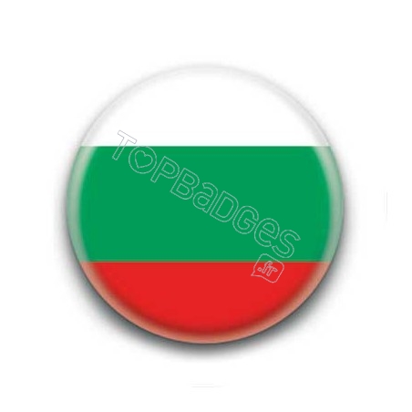 Badge Drapeau Bulgarie