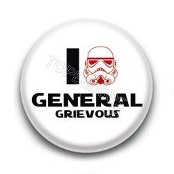Badge I Love Général Grievous