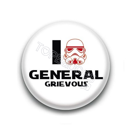 Badge I Love Général Grievous