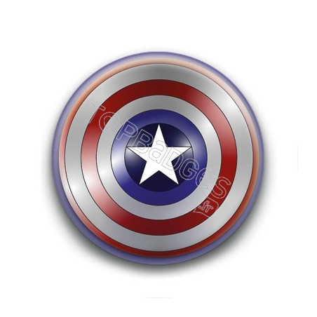 Badge Bouclier Captain America