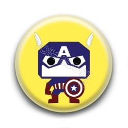 Badge Captain America Pop Up