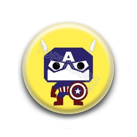 Badge Captain America Pop Up