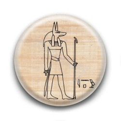 Badge Dieu Egyptien Anubis