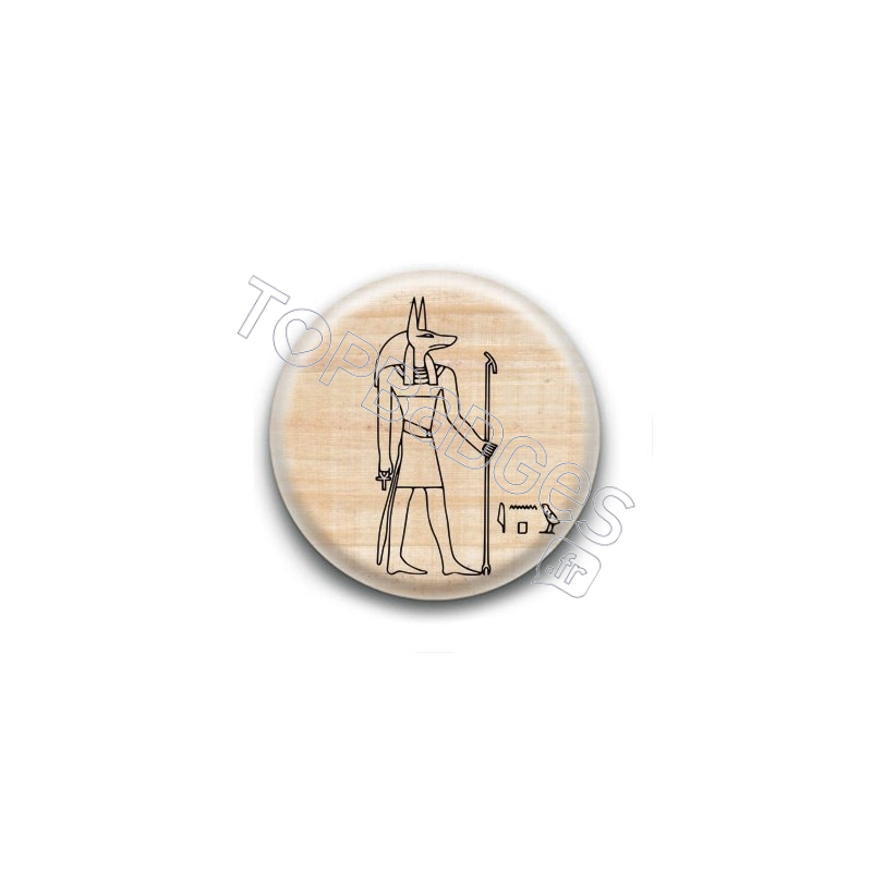 Badge Dieu Egyptien Anubis