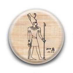 Badge Dieu Egyptien Horus Humain